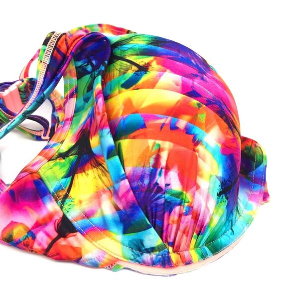 Sea Folly Australia Size US 8  Sonic Boom Bustier Swim Bra-NEW WITH TAGS - Picture 5 of 13